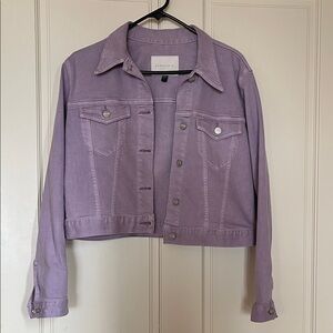 Sanctuary Lilac Jean Jacket